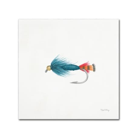 Elyse DeNeige 'Gone Fishin IX' Canvas Art,18x18